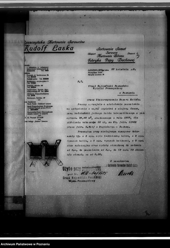 Obraz 7 z jednostki "Cegielnia w Czaczu - pow. kościański - własność R. Łaske nr woj. kotła 5270"