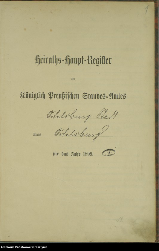 image.from.unit.number "Heiraths-Haupt-Register Nr 1 - 21"