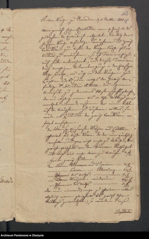 image.from.unit.number "Den Verkauf einer Brau Pfanne und zweier Brau Küwen bei der Kirche in Powanden"