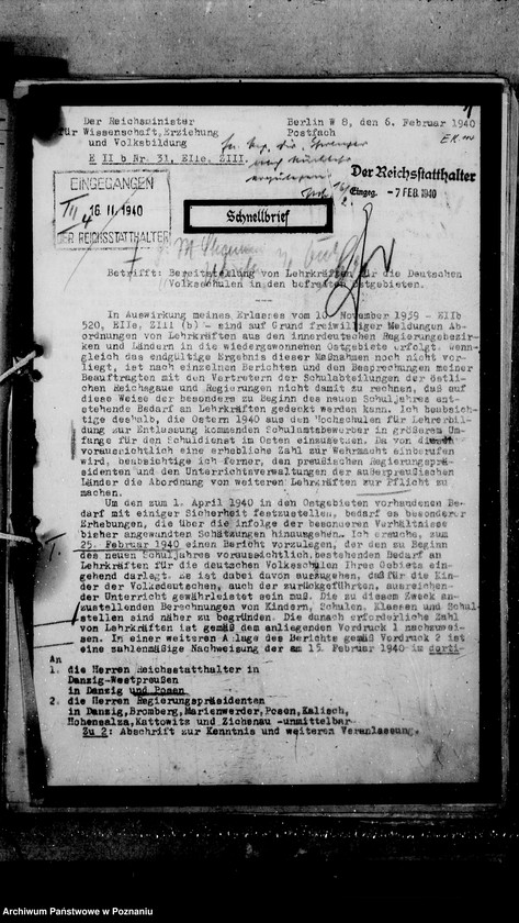 Obraz 5 z jednostki "Abordnung der Lehrer in die Ostgebiete"