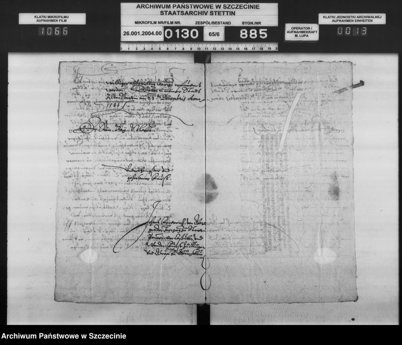 Obraz 14 z jednostki "Hans v. Mautenffel zu Broitz / seinen Schwager Moritz von Kleist zu Dubberow: Aussteuerzahlung."