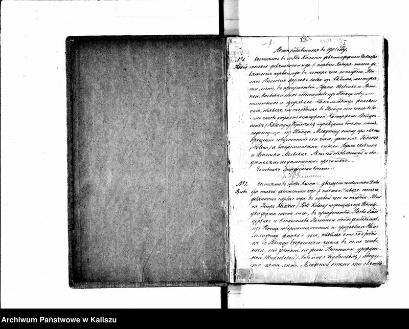 Obraz 8 z jednostki "Księga urodzeń, małżeństw, zgonów (duplikat)"