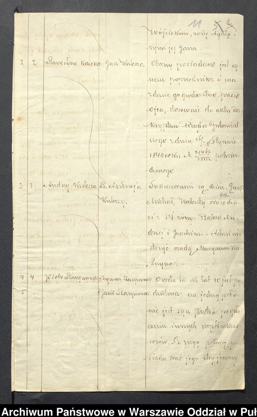image.from.unit.number "O urządzaniu chłopów byłej państwowej wsi Wiśniewo wchodzącej w skład byłej ekonomii Leszczydół, gm. Poręba"