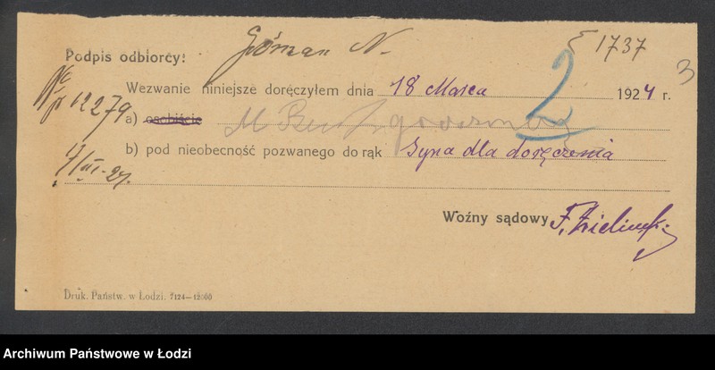 Obraz 5 z jednostki "Ruchla Grosman- sprzedaż ubrań męskich"