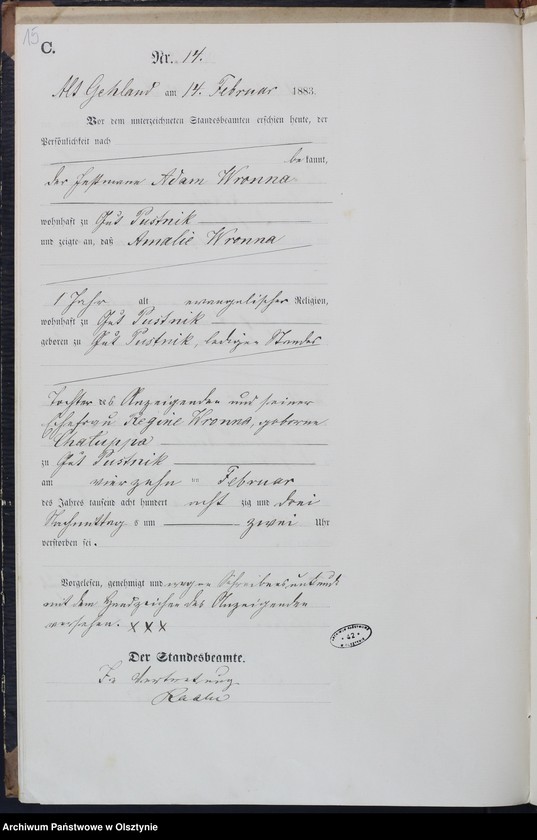 image.from.unit.number "Sterbe-Haupt-Register Nr 1 - 48"