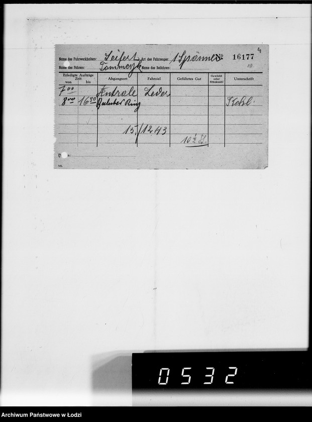 Obraz 7 z jednostki "[Alfons Seifert. Rachunki za dostawy towarów dla Getta]"