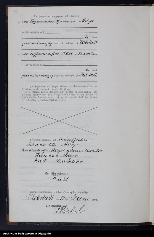 image.from.unit.number "Heiraths-Neben-Register Nr 1 - 19"