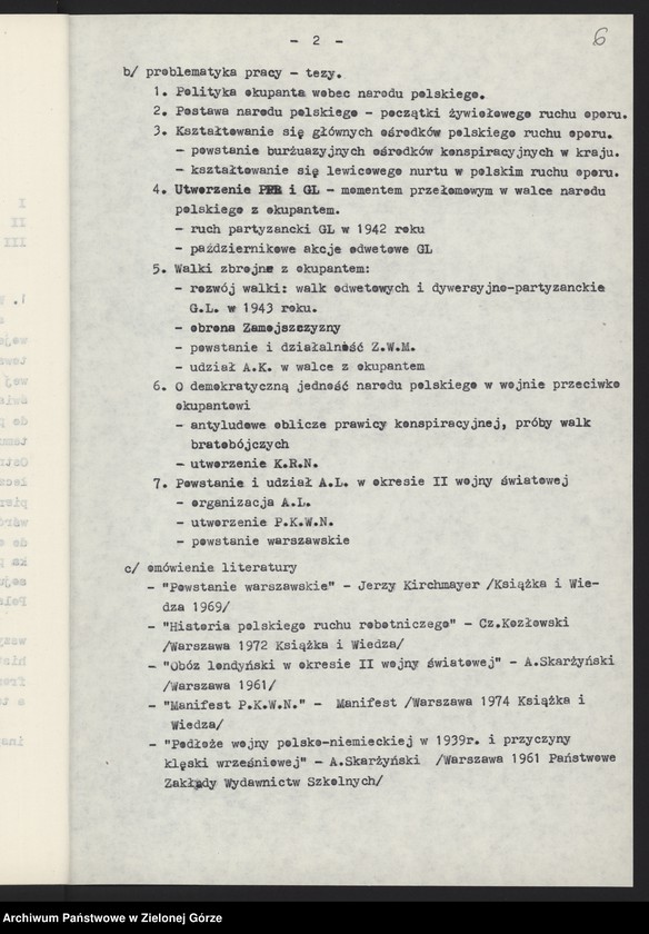Obraz 18 z jednostki "Gruca Roman. Ruch oporu. Praca maturalna "Różnice w programie politycznych ruchu oporu w Polsce w latach 1939-1944 i ich źródła". "