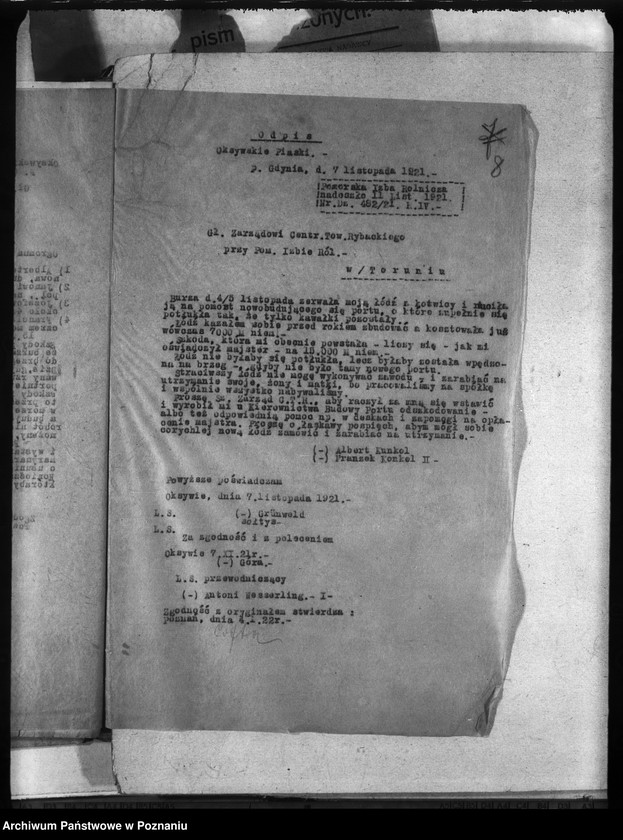 Obraz 12 z jednostki "Deleg. Departamentu Rolnictwa i D. Państw. Rybołówstwo"