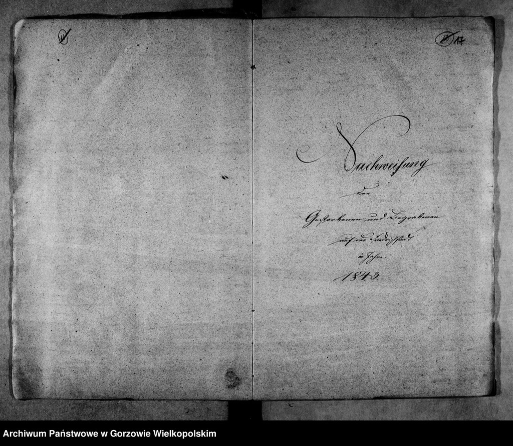 image.from.unit.number "Duplikate der Kirchenbücher von Wepritz und Friedrichstadt (Wieprzyce i przedmieście Gorzowa Wielkopolskiego), Giesen (Jeże)"