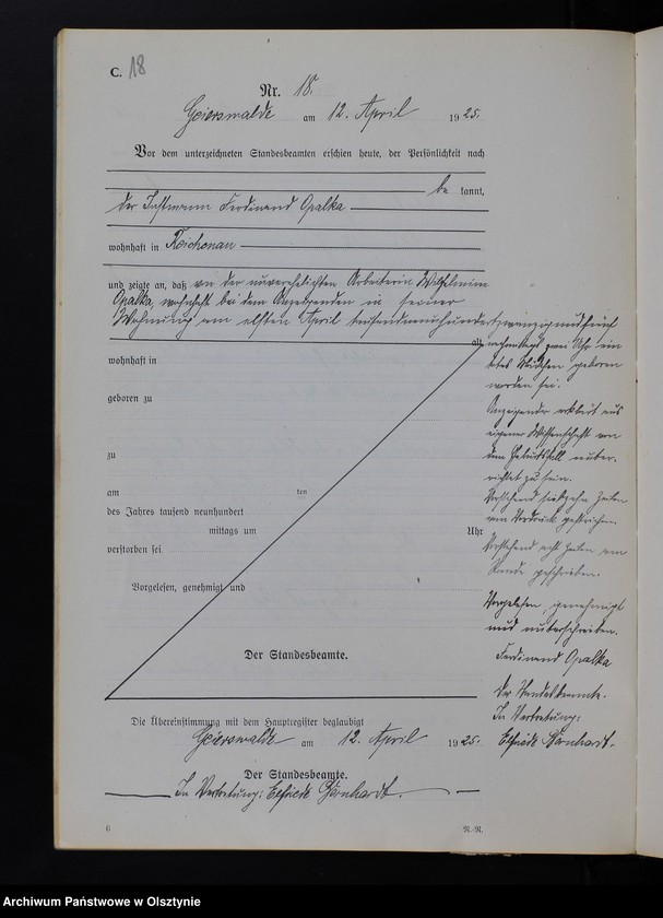 image.from.unit.number "Sterbe-Neben-Register Nr 1-43"