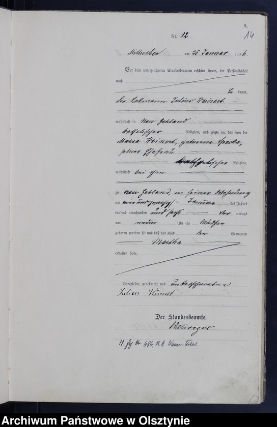 image.from.unit.number "Geburts-Haupt-Register Nr 1 - 115"