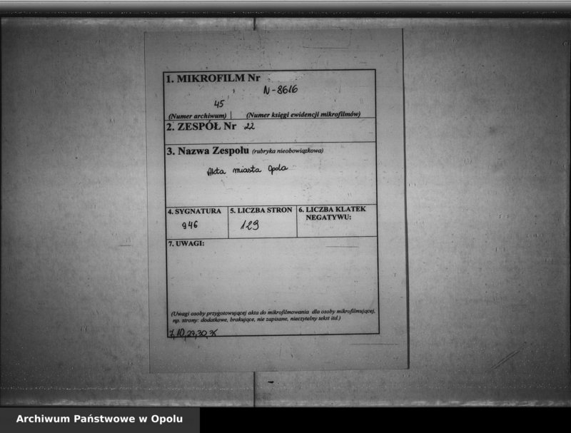 Obraz 2 z jednostki "[Okręg spisowy Nr 30. Spis ludności, 3 XII 1867]"