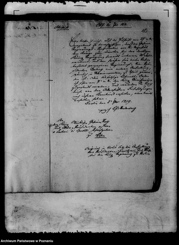 Obraz 16 z jednostki "Personalia des königlichen Regierungsrats Herrn Zenker, jetzt geheimen Regierungsrats, Regierungsdirektor, Regierungspräsident."