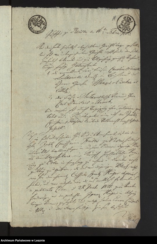 Obraz 13 z jednostki "[Acta generalia des Patrimonialgerichts der hiesigen katholischen Kirchen-Jurisdiction die actus voluntariae iurisdictionis betreffend]"