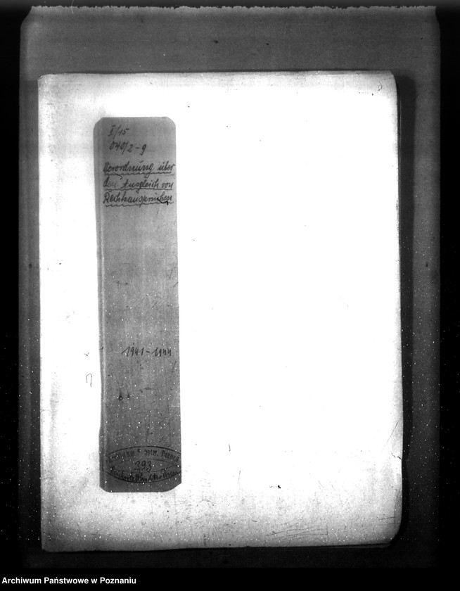 Obraz 4 z jednostki "Verordnung über den Ausgleich von Rechtsansprüchen"