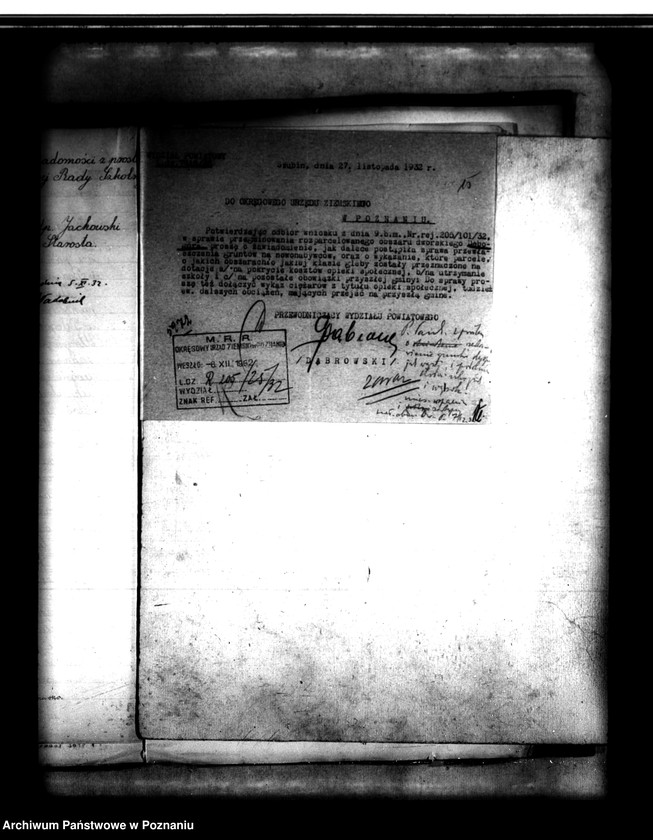 Obraz 20 z jednostki "Rozrachunek rozparcelowanego obszaru dworskiego Dębogóra powiatu szubińskiego"