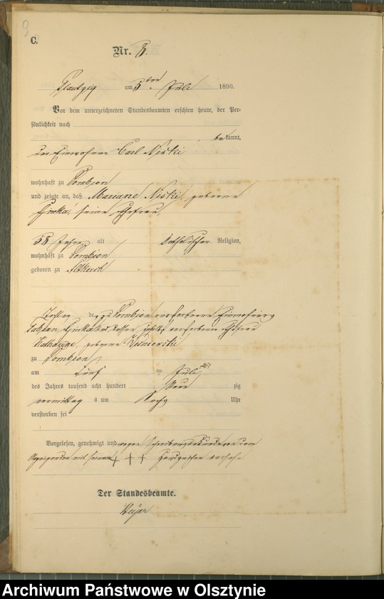 image.from.unit.number "Sterbe-Haupt-Register Nr 1 - 11"