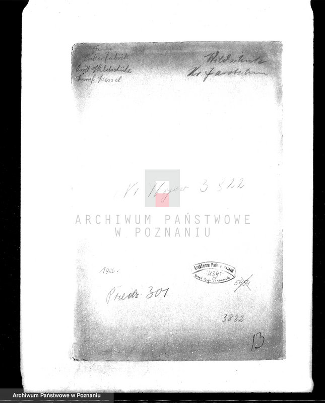 Obraz 4 z jednostki "Cukrownia w Witaszycach pow. jarociński nr woj. kotła 3822"