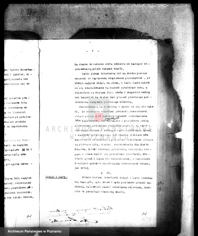 Obraz 11 z jednostki "Kontrakt dzierżawny majątku Pawłowice"