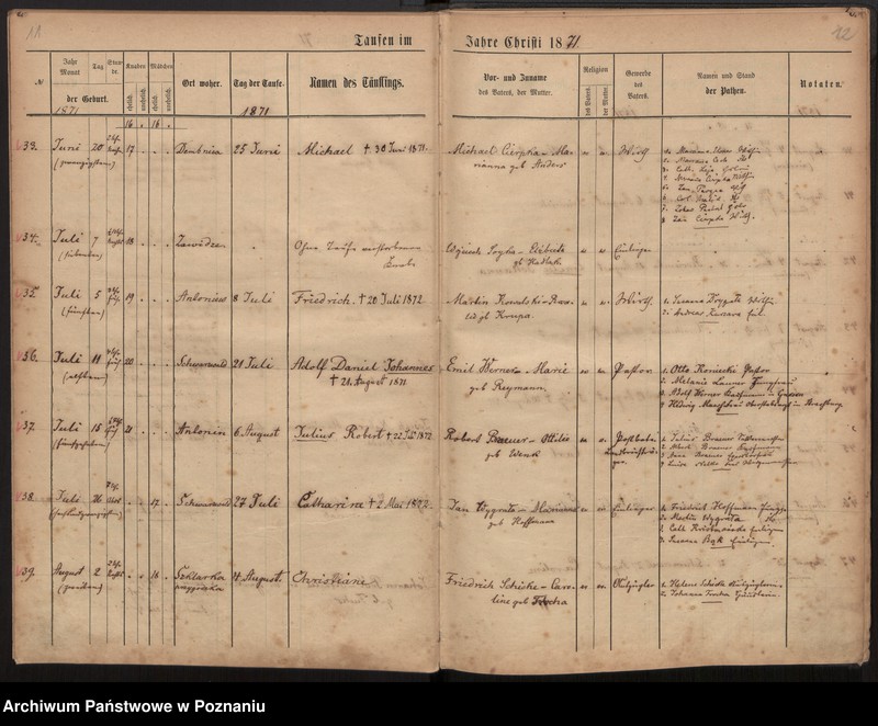 image.from.unit.number "Taufregister"