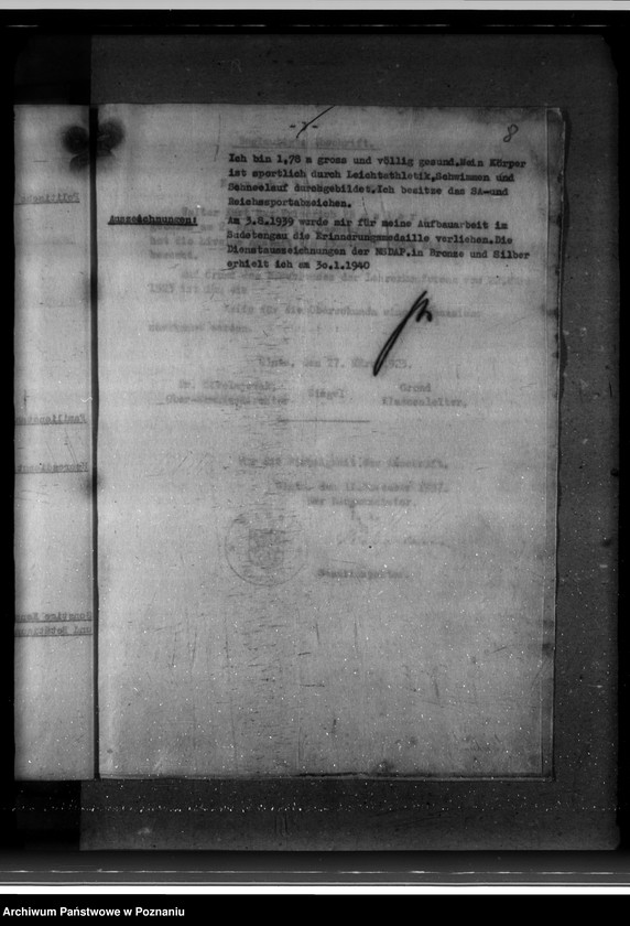 Obraz 12 z jednostki "Bewebungen um Amtskommissarstellen"