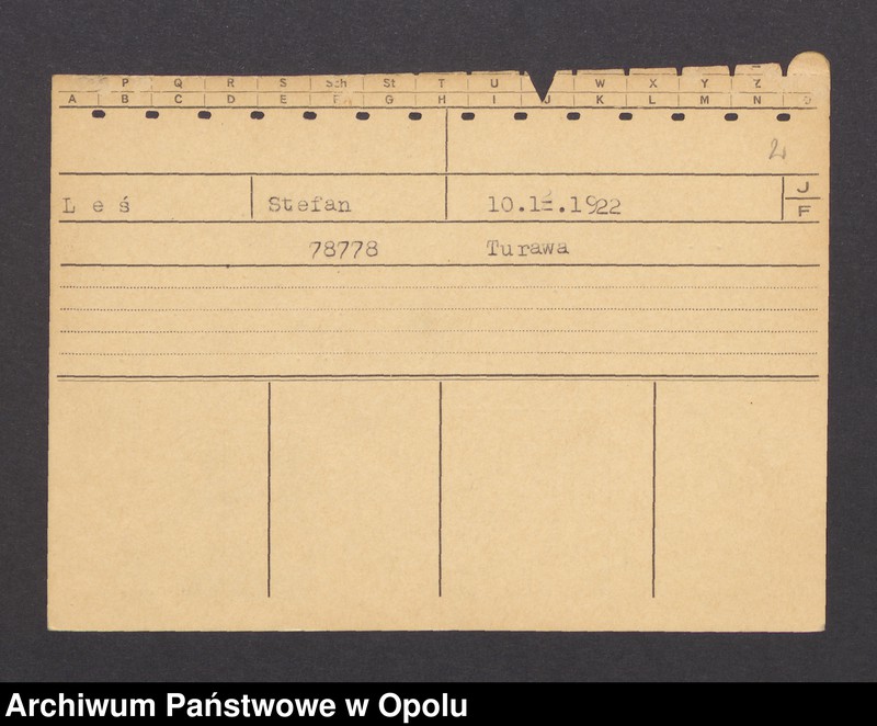 Obraz 4 z jednostki "[Falka Alois, ur. 20.6.1880 Schlacken]"