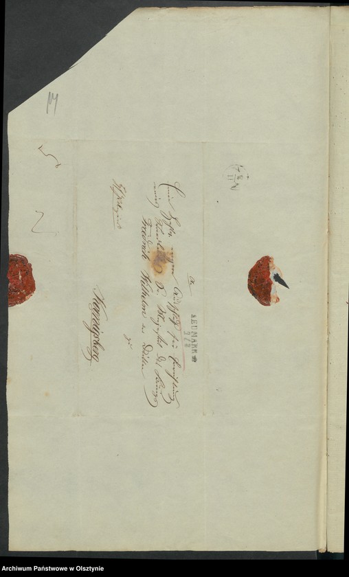 image.from.unit.number "Acta des engern Ausschußes für Errichtung eines Standbildes Sr. [Seiner] Majestät des Königes Friedrich Wilhelm des Dritten. Die Beitrags-Zeichungen in dem landrätlichen Kreise Loebau [Lubawa]"