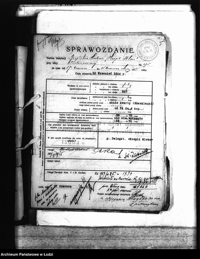 Obraz 13 z jednostki "Sprawozdania Kuchen"