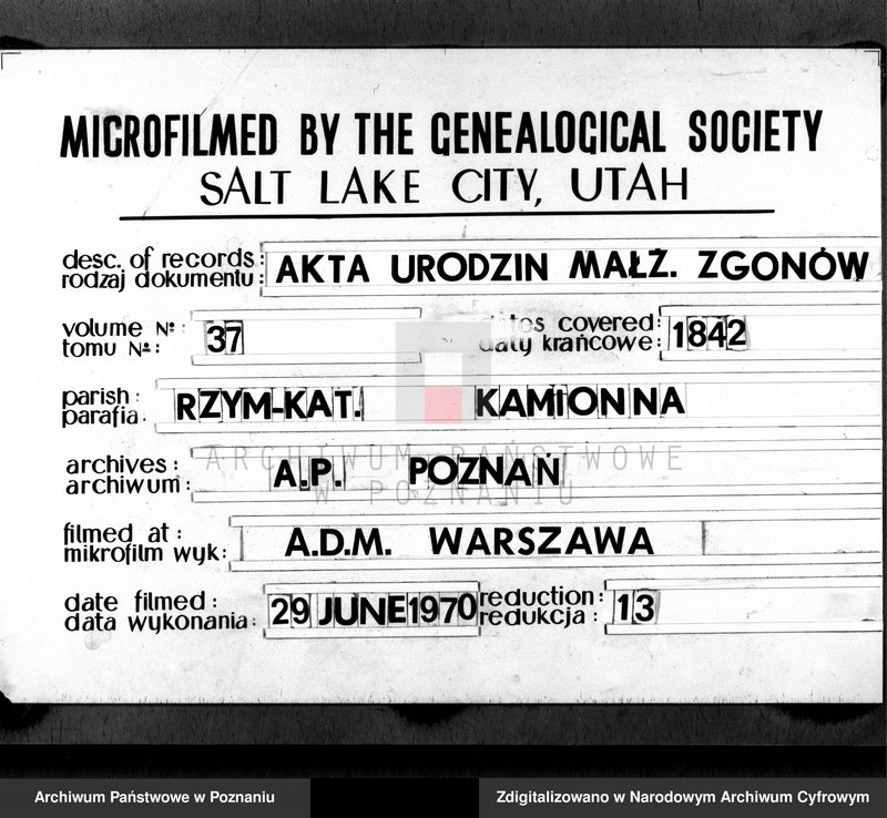 image.from.unit.number "Duplikat baptisatorum, copulatorum, mortuorum"