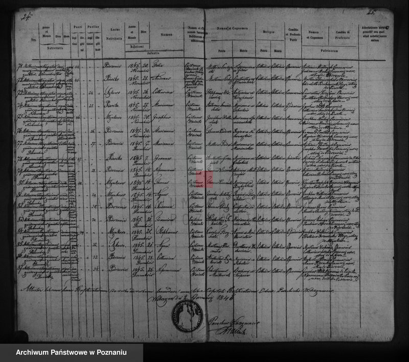 Obraz 15 z jednostki "Duplicat copulatorum, baptisatorum, mortuorum"