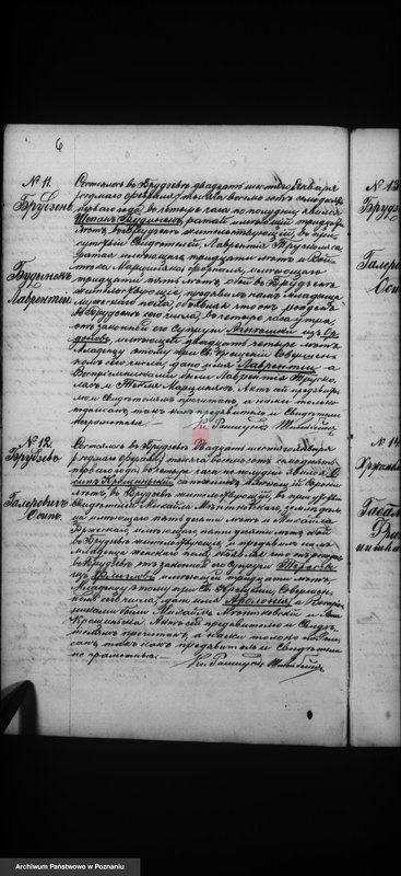 Obraz 8 z jednostki "Księga urodzeń, małżeństw i zgonów"