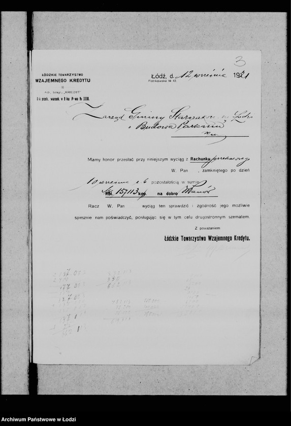 Obraz 7 z jednostki "Wyciągi z Banków"