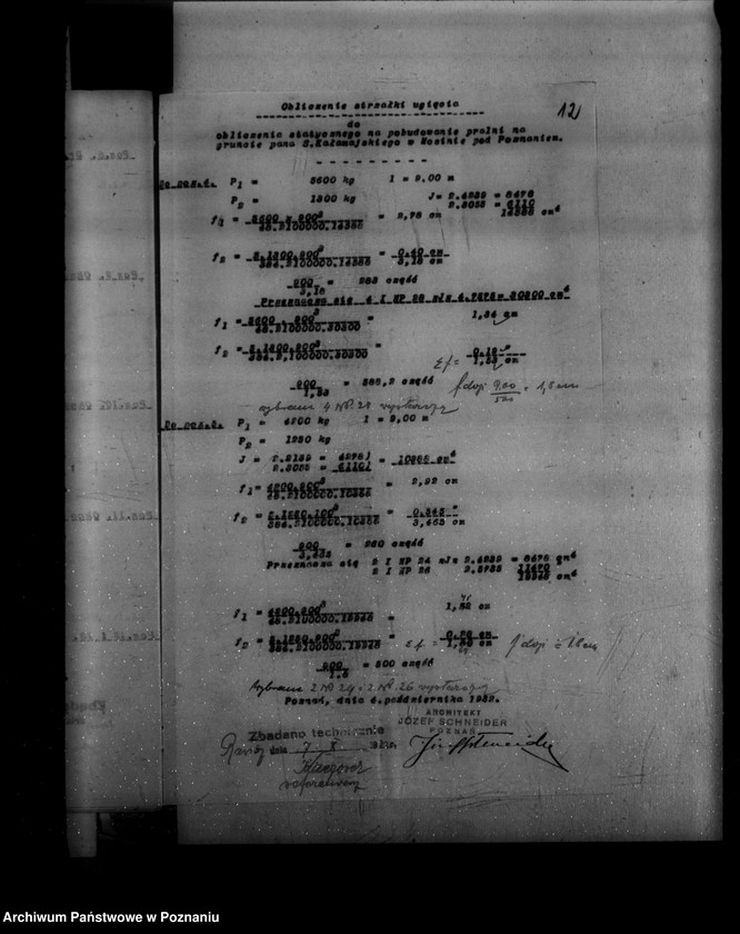 Obraz 17 z jednostki "Pralnia i suszarnia St. Kałamajskiego w Poznaniu znajdująca się w Mosinie przy ul. Farbiarskiej /zatwierdzenie zakładu/"