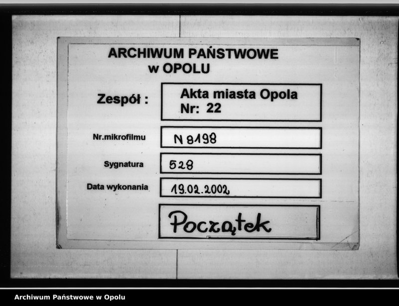 Obraz 1 z jednostki "Stadtverwaltung Oppeln. Dienststrafverfahren gegen Dr. Berger"