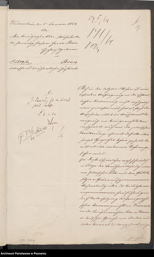 Obraz 11 z jednostki "Die von den Landräten der polnischen Grenzkreise über die öffentlichen Zustände zu erstattenden Wochenberichte."