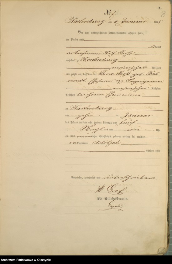 image.from.unit.number "Haupt-Geburts-Register Nr 1 - 199"