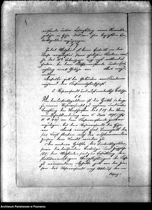 Obraz 7 z jednostki "[Projekt statutu kasy pośmiertnej]"