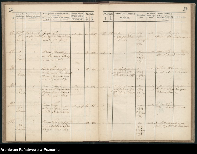 Obraz 16 z jednostki "Księga małżeństw"