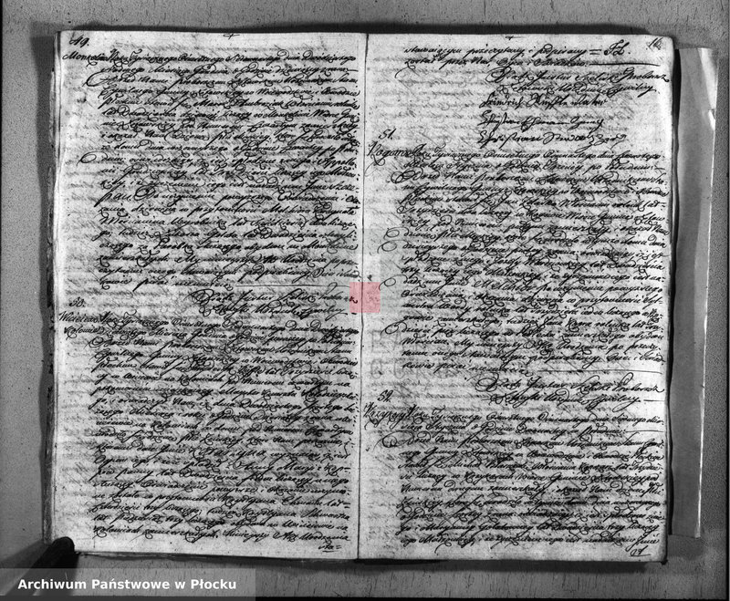 Obraz 18 z jednostki "Akta urodzeń, małżeństw i zgonów"