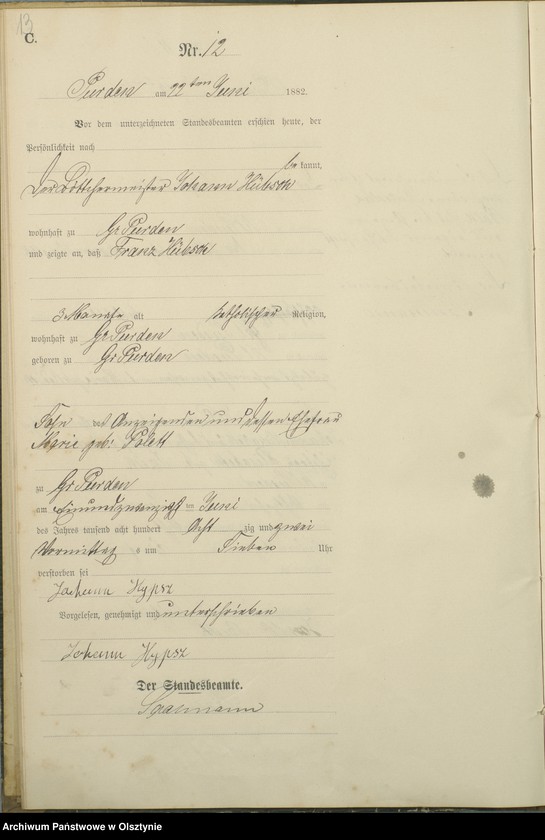 image.from.unit.number "Sterbe-Haupt-Register nr 1 - 35"