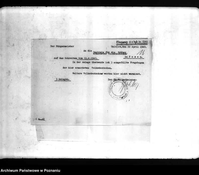 Obraz 20 z jednostki "Amtliche Meldungen Kreis Turek"