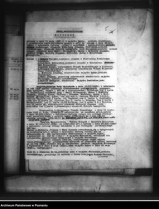 Obraz 9 z jednostki "Majątek Strzeszyn powiatu poznańskiego przymusowy wykup"