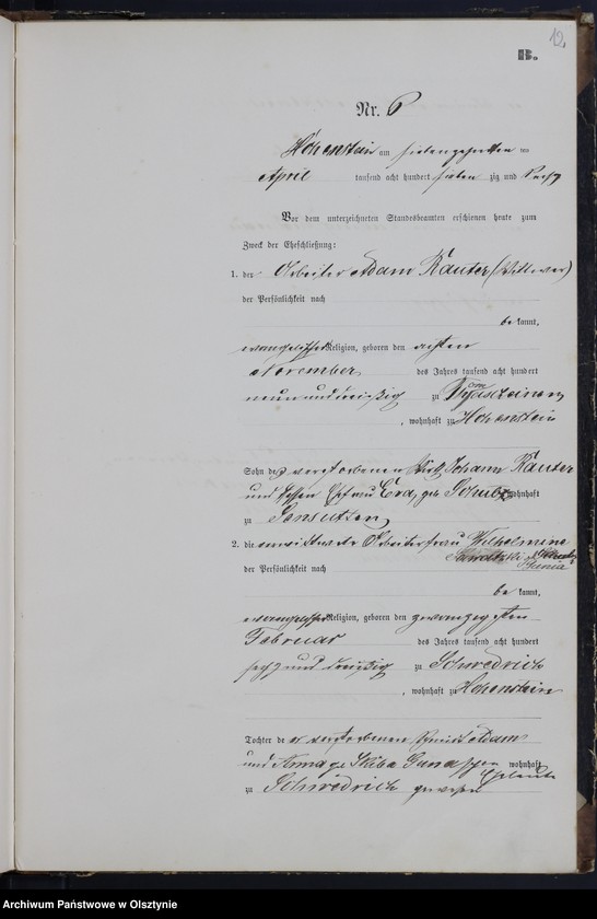 image.from.unit.number "Heiraths-Neben-Register Nr 1- 17"