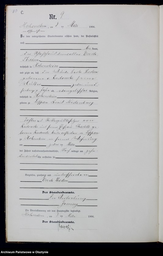 image.from.unit.number "Sterbe-Neben-Register Nr 1 - 38"