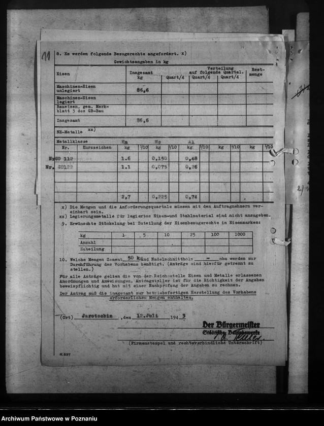 Obraz 17 z jednostki "Stadtwerke - Jarotschin"