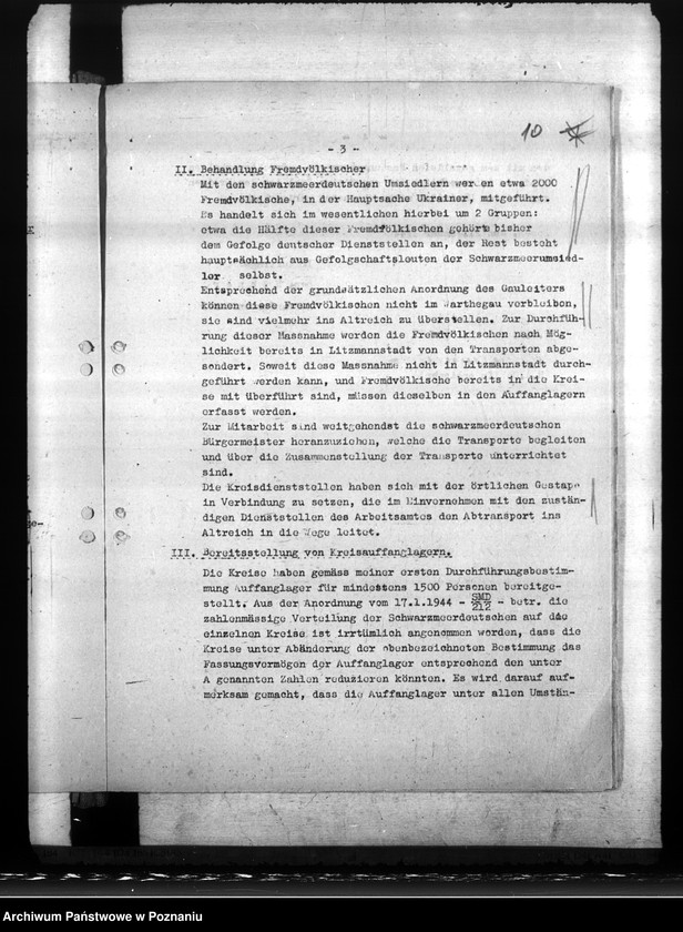 Obraz 14 z jednostki "Unterbringung der Schwarzmeerdentsche"