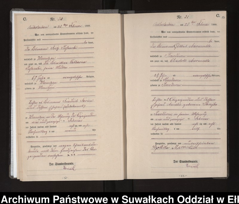 image.from.unit.number "Sterbe-Haupt-Register des Königlichen Preussischen Standes-Amtes Nikolaiken Kreis Sensburg"