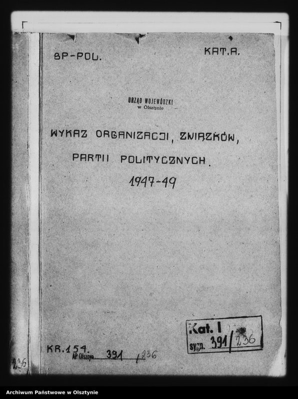 image.from.unit.number "Wykaz organizacji, związków, partii politycznych"