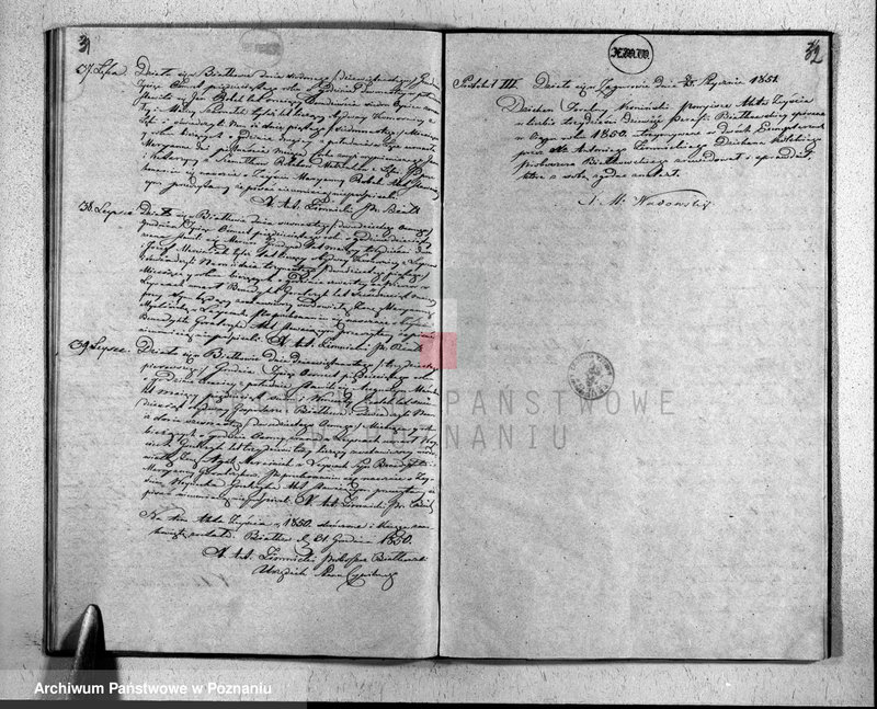 Obraz 19 z jednostki "Księga urodzeń, małżeństw i zgonów"